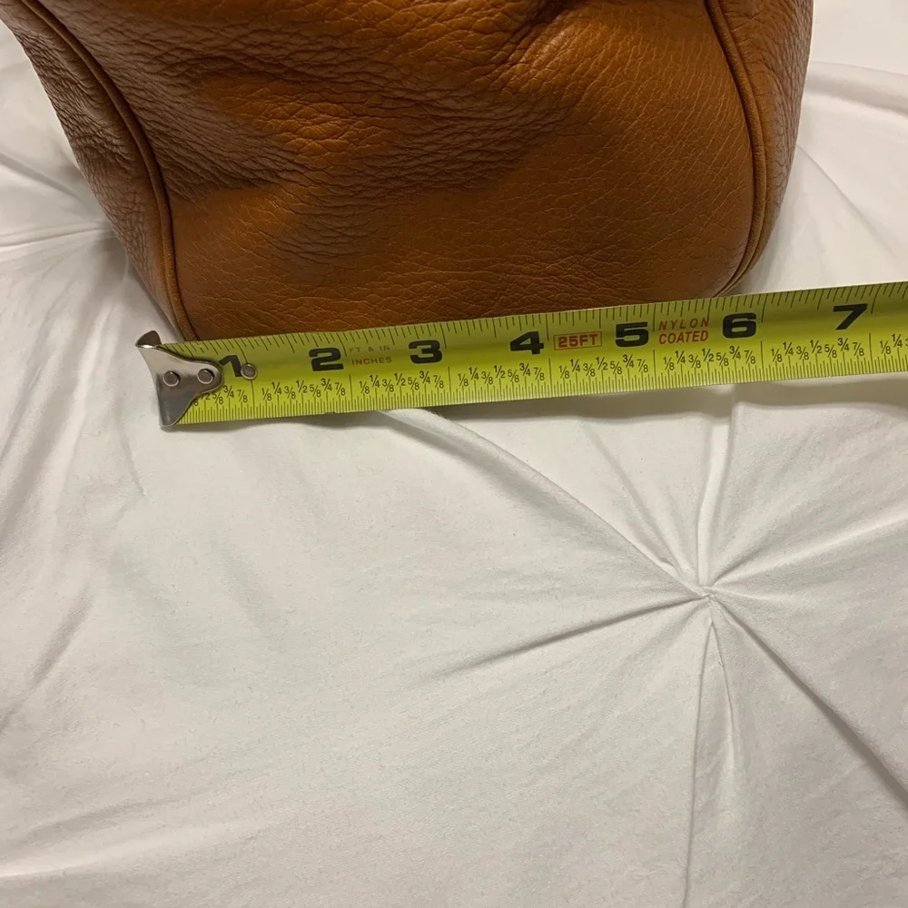 Coach Brown Leather Shoulder Bag Madison Kimberly Satchel - Picture 6 of 16